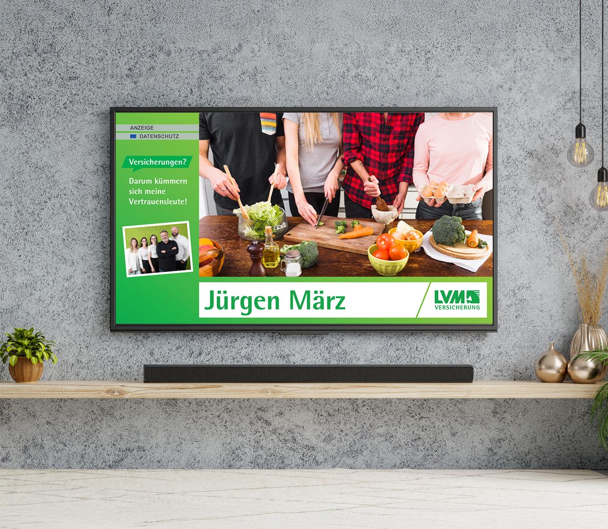 LVM Versicherungen setzt auf Local Brand X und crossvertise.adbase
