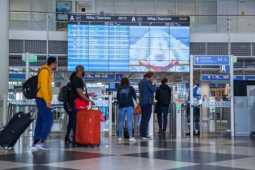 Digital Out-of-Home am Flughafen