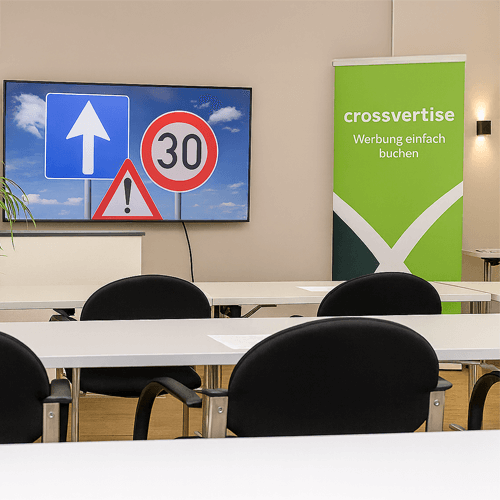 Werbung in Fahrschulen mit Sampling