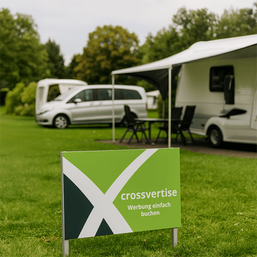 Werbung Campingplatz