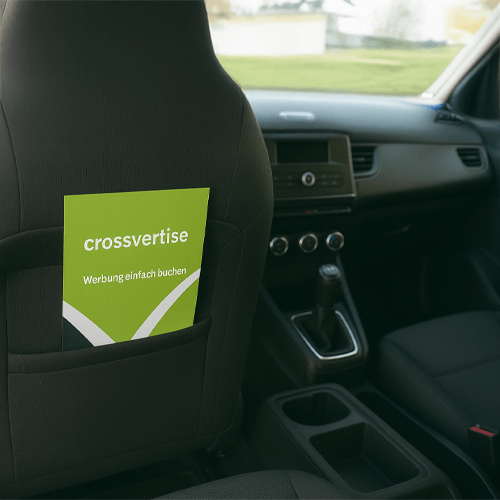 Werbung im Mietfahrzeug