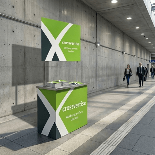 Aktionsflächen am Bahnhof