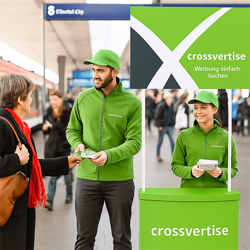 Mobile Promotion Bahnhof