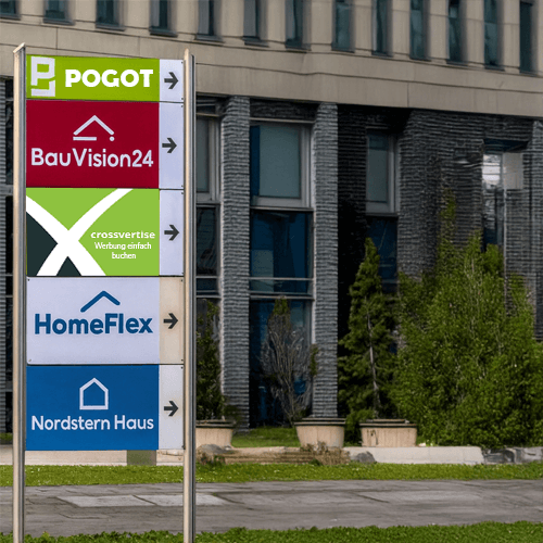 Firmen Wegweiser