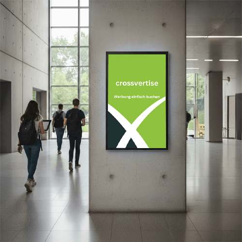 Digitale Screens an Unis