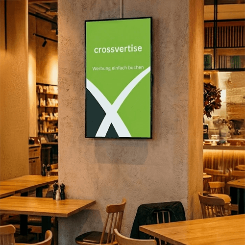 Digitale Screens in der Gastronomie