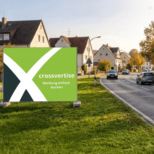 Temporäre Großfläche