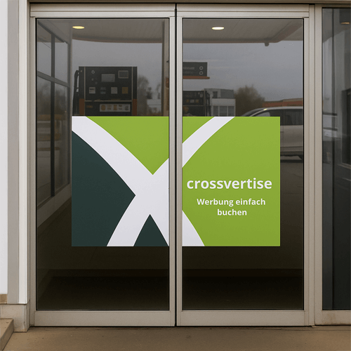 Door-Media an Tankstellen