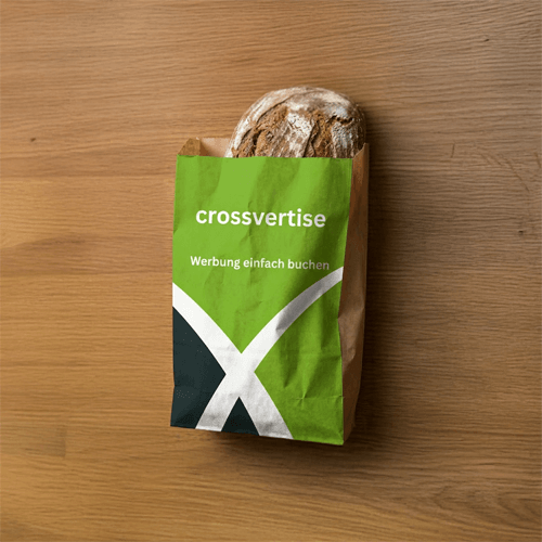 Gebrandete Bäckertüten