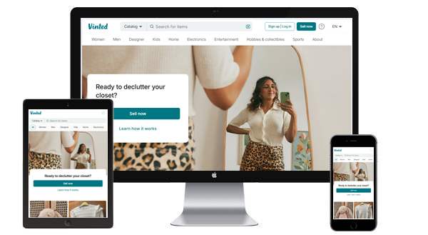 Werbung auf vinted.de buchen Werbung auf vinted.de buchen