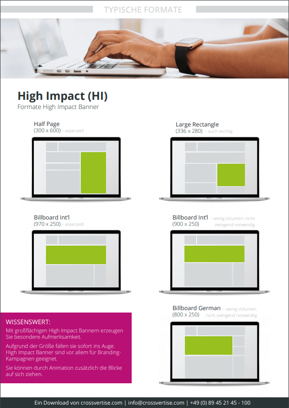 Spezifikation Display Advertising