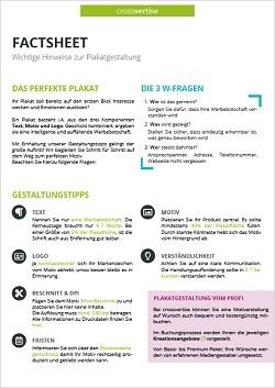 Factsheet Plakatgestaltung