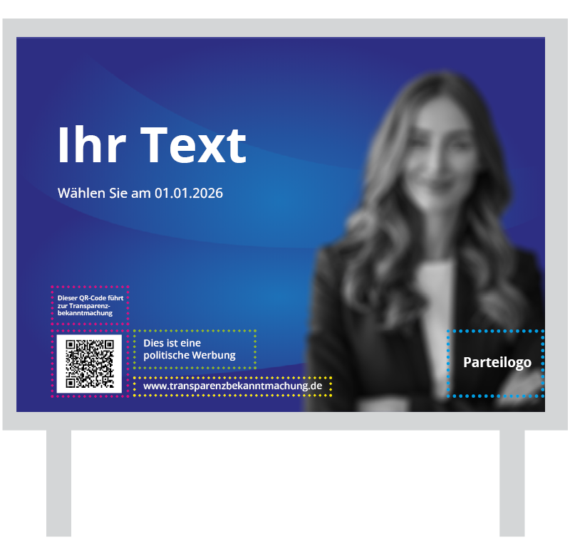 Motivanforderungen für politische Werbung