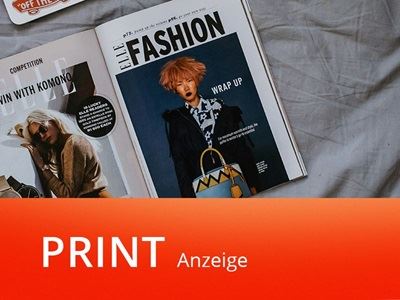 Kreation Printanzeige