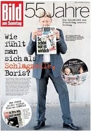 Werbung in Bild am Sonntag