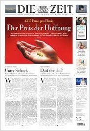 Werbung in 'Die Zeit'