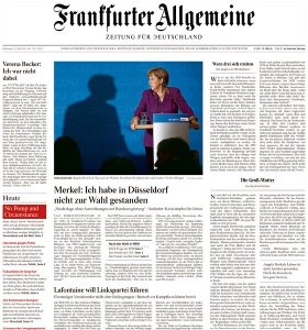 Werbung in der FAZ