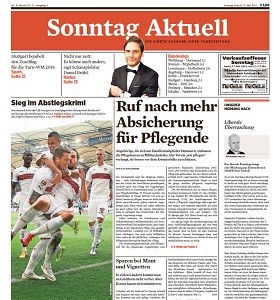 Werbung in Sonntag Aktuell