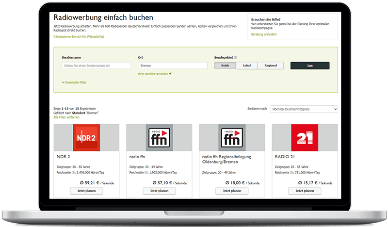 Radiosender in Bremen