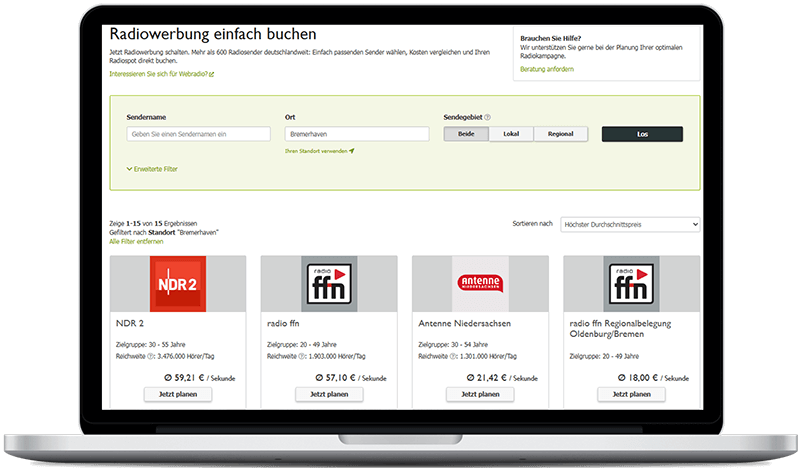 Radiosender in Bremerhaven