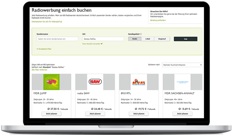 Radiosender in Dessau-Roßlau
