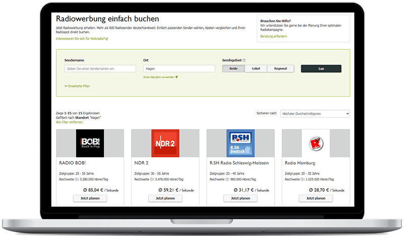 Radiosender in Hagen