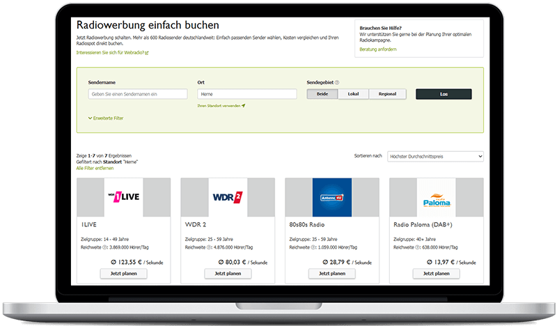 Radiosender in Herne