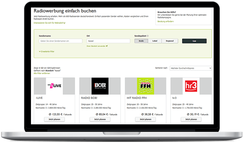 Radiosender in Kassel