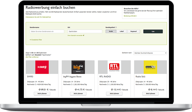 Radiosender in Saarbrücken