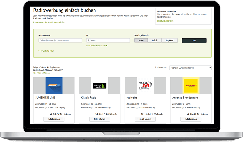Radiosender in Schwerin