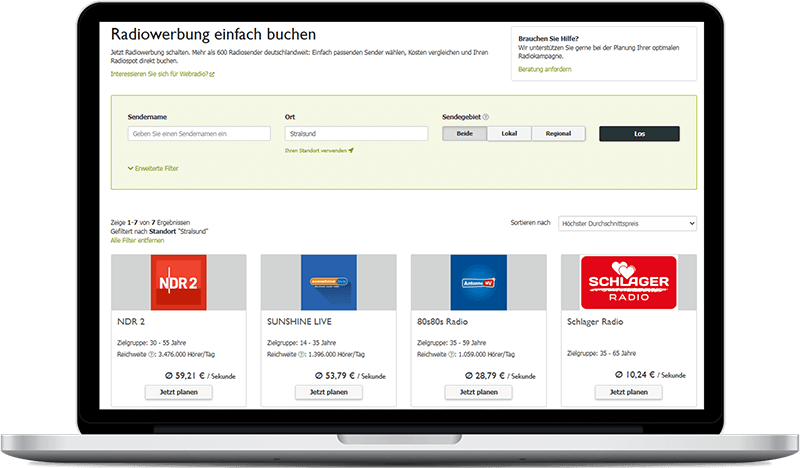 Radiosender in Stralsund