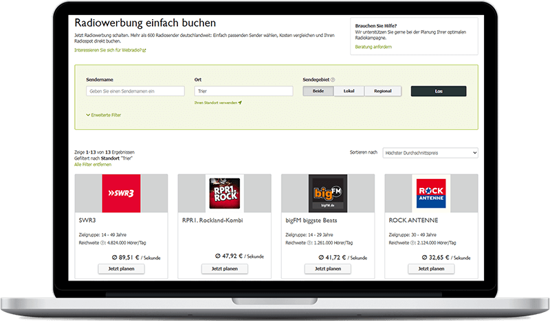 Radiosender in Trier