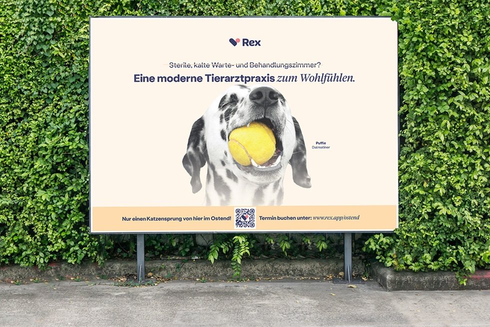 Rex Technologies macht moderne Tiermedizin sichtbar – mit OOH-Kampagnen für die „Tierarztpraxis 2.0“