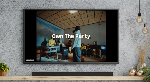 #OwnTheParty – Connected TV und Spotify Kampagne für SOUNDBOKS