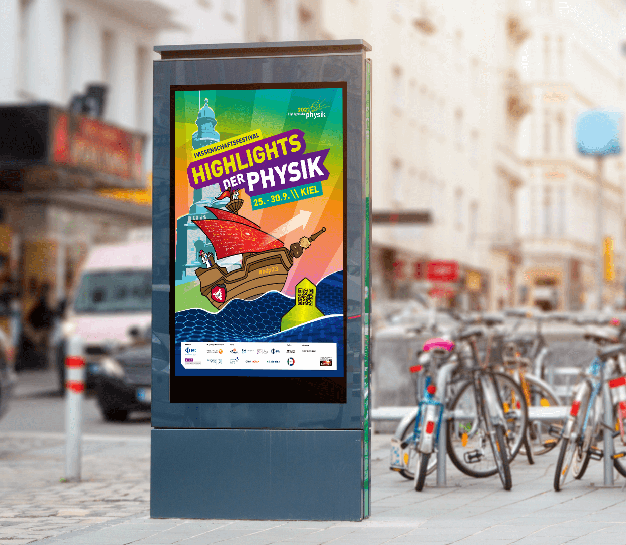 DOOH Spotgestaltung - Kundenbeispiel