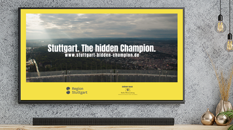Stuttgart-Marketing GmbH - CTV-Kampagne zeigt die Stadt als hidden Champion