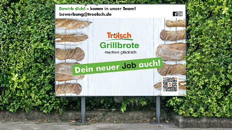 Bäckerei Trölsch GmbH setzt auf Plakat- und Prospektwerbung zur Mitarbeitergewinnung
