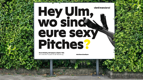 Pitches gesucht – vierdimensional geht mit Out of Home auf Tuchfühlung mit Neukunden in Ulm
